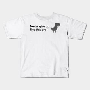 Chrome Dino Kids T-Shirt